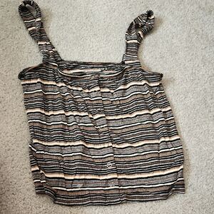 Striped Tank Top, Size M